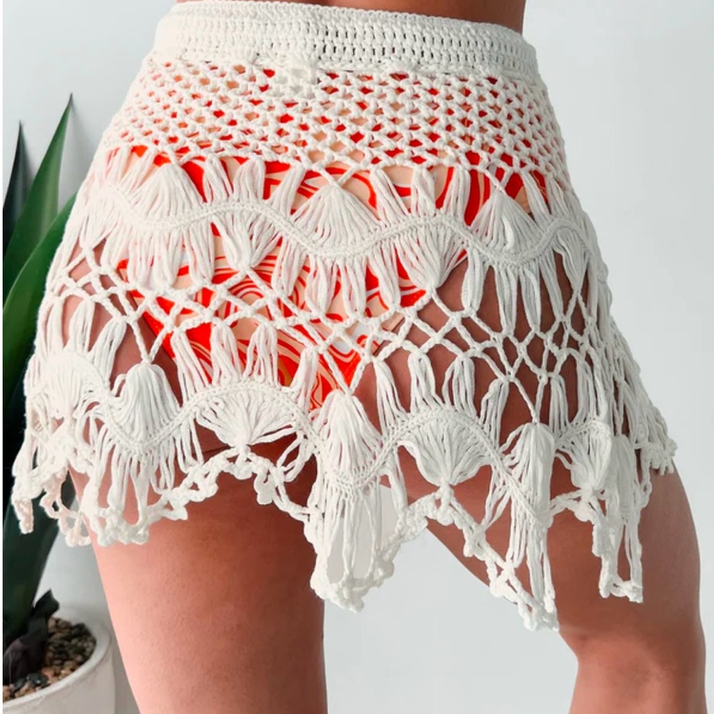 Crochet Coverup Skirt